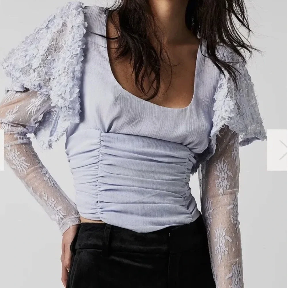 NWOT Dream Of You blouse by Free People in size XS